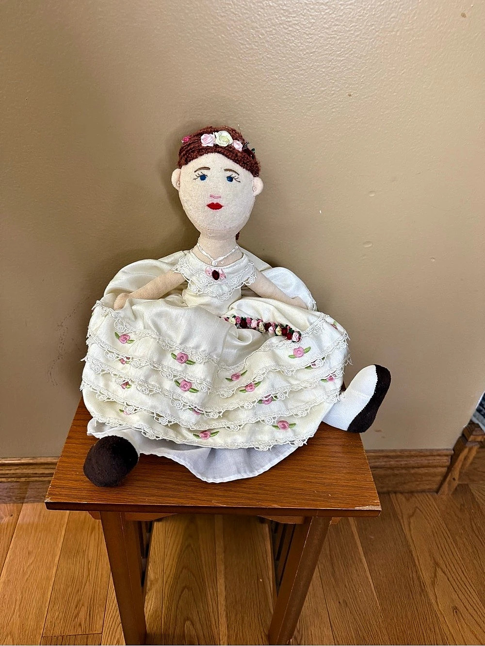 Fiesta 16" Mary Todd Lincoln Historical First Lady Cloth
Doll.